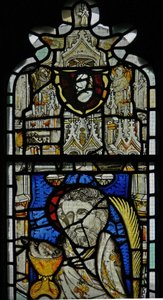 Window Ew depicting Arms of John Kempe or of His Nephew Thomas Kempe by English School