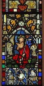 Window depicting the Resurrection