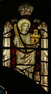 Window depicting St Barbara