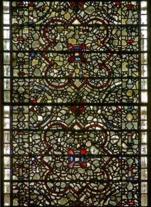 Window depicting grisaille by English School