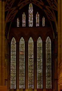 Window depicting grisaille by English School