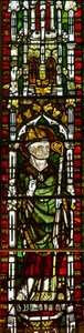 Window depicting St Blaise by English School