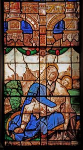 Window 2 depicting the Pieta by English School