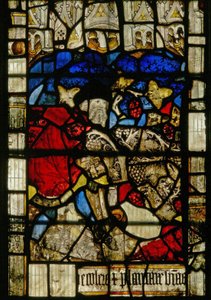 Noah Window: Planting the Vineyard