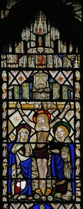 Window depicting the Crucifixion by English School