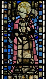 Window depicting St Helen by English School