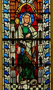 Window depicting St. Margaret