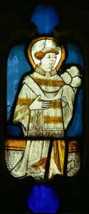Window depicting St Stephen