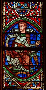Window depicting a genealogical figure: Jose by English School
