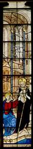 Window depicting the Doubting St. Thomas by English School