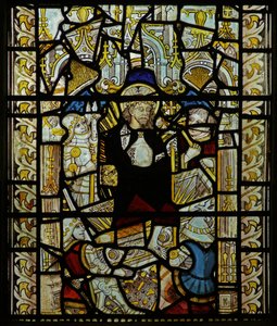 Window depicting the Resurrection