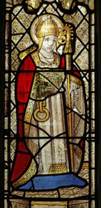 Window 2 depicting St Leonard by English School