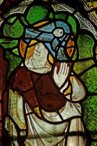 Window 5 depicting St James by English School