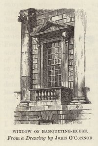 Window of Banqueting House by English School