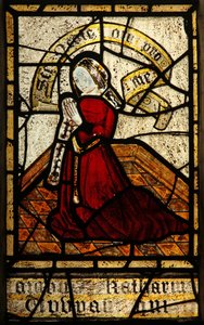 Window 3 depicting a donor - Borase family by English School