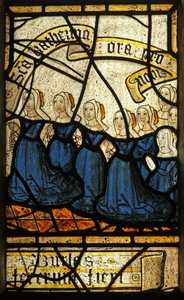 Window 3 depicting a donor - Borase family