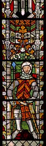 Window s4 depicting Gilbert I de Clare by English School