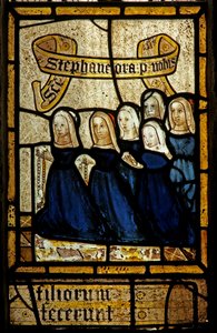 Window depicting donors - Martyn family