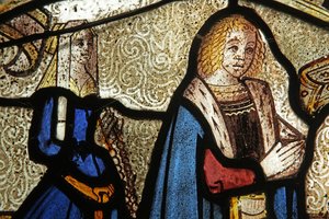 Window depicting donors - Calloway by English School