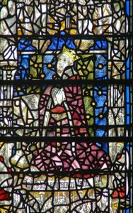 Window depicting a member of the House of Lancaster by English School