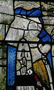 Window w5 depicting a donor - Ann Danvers by English School