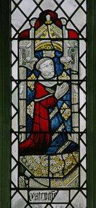 Window w6 depicting a donor - Robert Cavendish by English School