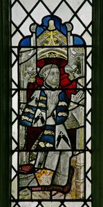 Window w7 depicting a donor - John Denstone by English School
