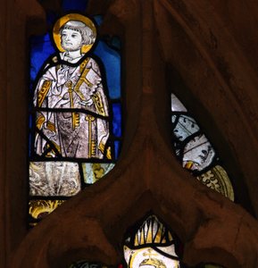 Window depicting St Peter