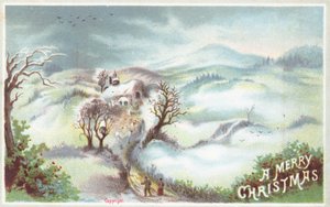 Wintry Scene by English School