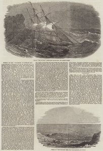Wreck of the "Tayleur," in Dublin Bay by English School