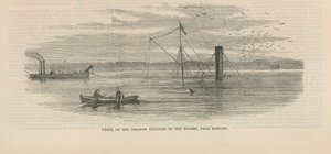Wreck of the Steamer Batavier in the Thames by English School