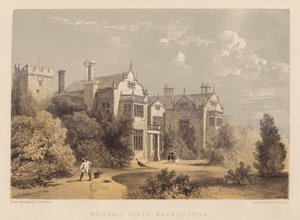 Wroxhall Abbey, Warwickshire by English School