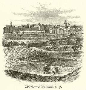 Zion, 2 Samuel, v, 7 by English School