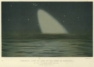 Zodiacal Light as Seen off the Coast of Portugal