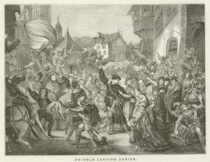 Zwingli Leaving Zurich