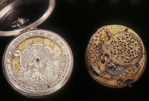 Two pocket watches, c.1660 & c.1705
