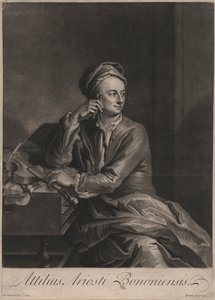 Attilus Ariosti Bononiensis, engraved by John Simon, 1719 by Enoch Seeman