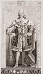 George II from `Illustrations of English and Scottish History