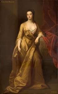 Portrait Of A Lady Maynard by Enoch Seeman