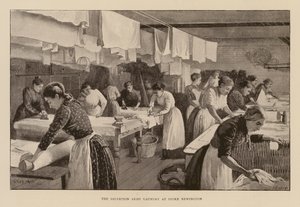 Salvation Army laundry at Stoke Newington by Enoch Ward
