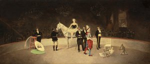 Circus Scene by Enrique Atalaya González