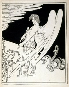 A Giant Angel, from the book Judah illustrated by Ephraim Moses Lilien by Ephraim Moses Lilien