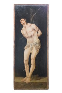St Sebastian by Ercole de Roberti