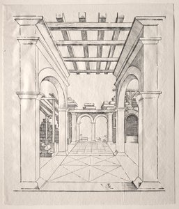A Portico by Erhard Schon
