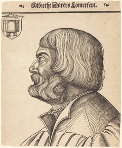 Albrecht Dürer at Age Fifty-Six by Erhard Schon