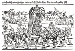 Fragment of a broadside on the Turkish invasion of Hungary