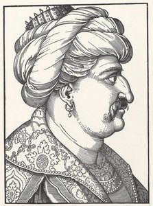 Portrait of Sultan Suleiman I the Magnificent by Erhard Schon