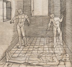 Instruction of Proportion and Position of Figures, 1538 by Erhard Schon