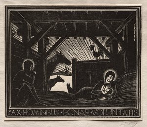 Christmas Gifts: Dawn by Eric Gill