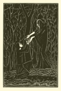 Death And The Lady by Eric Gill